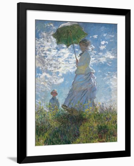 Woman with A Parasol - Focus-Smith Jessie Willcox-Framed Giclee Print