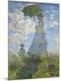 Woman with a Parasol - Madame Monet and Her Son, 1875-Claude Monet-Mounted Giclee Print