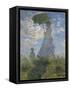 Woman with a Parasol-Madame Monet and Her Son, 1875-Claude Monet-Framed Stretched Canvas