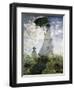 Woman with a Parasol - Madame Monet and Her Son-Claude Monet-Framed Premium Giclee Print