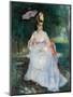 Woman with a Parasol Seated in the Garden (Lise Trehot), 1872-Pierre-Auguste Renoir-Mounted Giclee Print