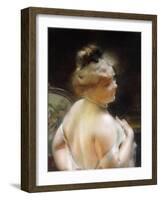 Woman with a Pearl Necklace, Femme Au Collier De Perles-Paul Albert Besnard-Framed Giclee Print