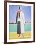 Woman with a Rake, 1915-Kasimir Malevich-Framed Giclee Print