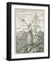 Woman with a Raven, on the Edge of a Precipice-Caspar David Friedrich-Framed Giclee Print