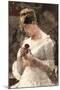 Woman with a Rose, 1879-Winslow Homer-Mounted Giclee Print