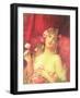 Woman with a Rose-Leon Francois Comerre-Framed Giclee Print