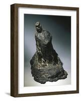 Woman with a Veil-Medardo Rosso-Framed Giclee Print