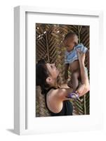 Woman with an African child, Lome, Togo-Godong-Framed Photographic Print