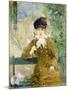 Woman with an Umbrella, 1881-Berthe Morisot-Mounted Giclee Print