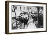 Woman with Baby and Public Letter Writer Photograph - Mexico-Lantern Press-Framed Art Print