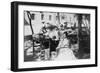 Woman with Baby and Public Letter Writer Photograph - Mexico-Lantern Press-Framed Art Print