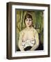 Woman with Bare Breasts-Suzanne Valadon-Framed Giclee Print