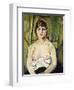 Woman with Bare Breasts-Suzanne Valadon-Framed Giclee Print