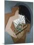 Woman with Basket-Juan Gris-Mounted Giclee Print