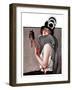 "Woman with Baton,"February 28, 1925-Roy Best-Framed Premium Giclee Print