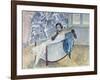 Woman with Black Gloves, C. 1930-Henri Lebasque-Framed Giclee Print