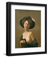 Woman with Black Hat-Félix Vallotton-Framed Giclee Print