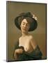 Woman with Black Hat-Félix Vallotton-Mounted Giclee Print
