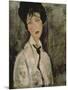 Woman with Black Tie, 1917-Amedeo Modigliani-Mounted Giclee Print
