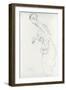 Woman with Bloomers Looking to the Left, c.1916-17-Gustav Klimt-Framed Giclee Print