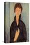 Woman with Blue Eyes, c.1918-Amedeo Modigliani-Stretched Canvas