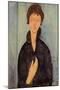 Woman with Blue Eyes, c.1918-Amedeo Modigliani-Mounted Giclee Print