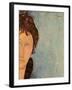 Woman with Blue Eyes, C.1918-Amedeo Modigliani-Framed Giclee Print