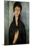 Woman with Blue Eyes-Amedeo Modigliani-Mounted Art Print