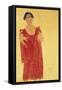 Woman with Blue Hair-Egon Schiele-Framed Stretched Canvas