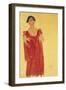 Woman with Blue Hair-Egon Schiele-Framed Giclee Print