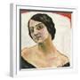 Woman with Brown Hair, 1913-Ferdinand Hodler-Framed Giclee Print