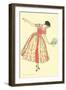 Woman with Bubble Pipe-null-Framed Art Print
