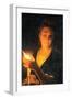 Woman with Candle, Late 1660S-Godfried Schalcken-Framed Giclee Print