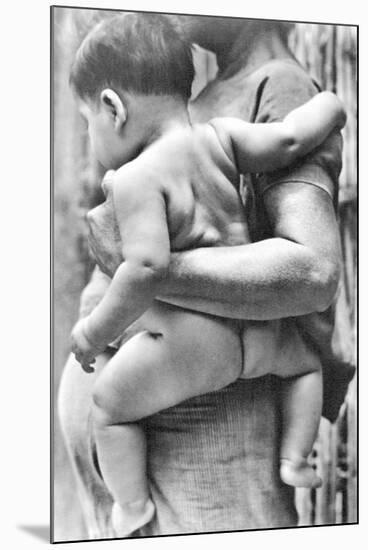 Woman with Child, Tehuantepec, Mexico, 1929-Tina Modotti-Mounted Giclee Print
