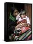 Woman with Child, Tibet-Michael Brown-Framed Stretched Canvas