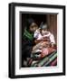 Woman with Child, Tibet-Michael Brown-Framed Premium Photographic Print