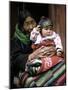 Woman with Child, Tibet-Michael Brown-Mounted Photographic Print