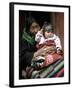 Woman with Child, Tibet-Michael Brown-Framed Photographic Print