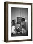 Woman with Children Looking at Picture-Philip Gendreau-Framed Photographic Print