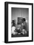 Woman with Children Looking at Picture-Philip Gendreau-Framed Photographic Print