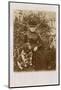 Woman with Cocker Spaniel-null-Mounted Photographic Print