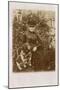 Woman with Cocker Spaniel-null-Mounted Photographic Print