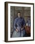 Woman with Coffee Pot (Femme a La Cafetiere), about 1890-95-Paul Cézanne-Framed Giclee Print