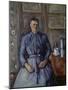 Woman with Coffee Pot (Femme a La Cafetiere), about 1890-95-Paul Cézanne-Mounted Giclee Print