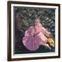 Woman with Daffodils-Charles Woof-Framed Photographic Print