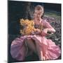 Woman with Daffodils-Charles Woof-Mounted Photographic Print