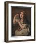 'Woman With Doves', 1799-1800, (c1915)-Jean-Baptiste Greuze-Framed Giclee Print