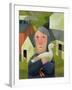 Woman with Duck, 1996-Reg Cartwright-Framed Giclee Print