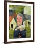 Woman with Duck, 1996-Reg Cartwright-Framed Giclee Print