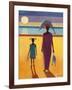 Woman with Fish-Tilly Willis-Framed Giclee Print